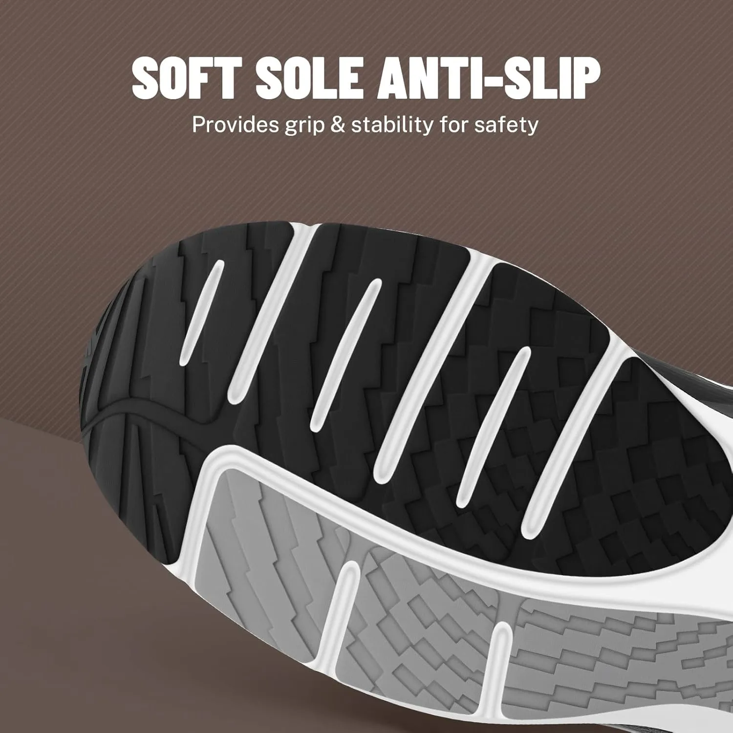 Walking Shoes Women for Plantar Fasciitis, Womens Orthopedic Shoes with Arch Support, Non-Slip Sneaker for Women