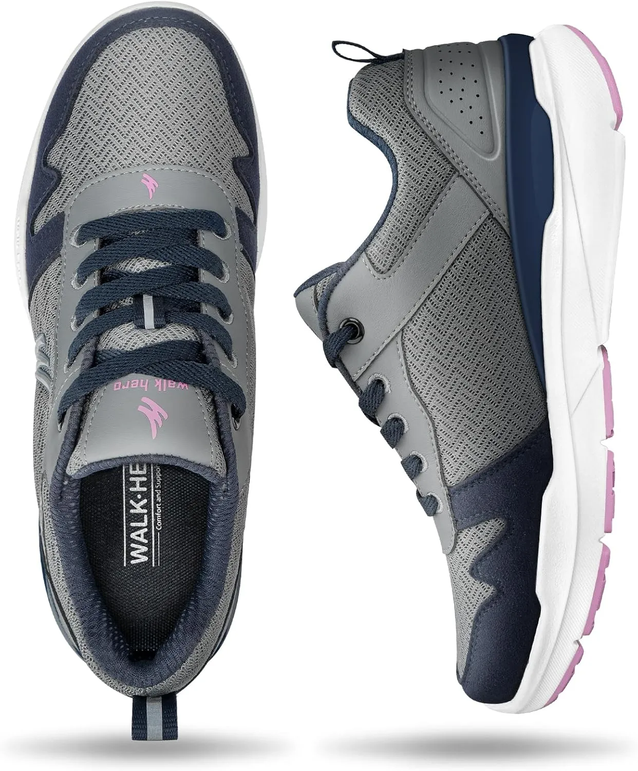 Walking Shoes Women for Plantar Fasciitis, Womens Orthopedic Shoes with Arch Support, Non-Slip Sneaker for Women