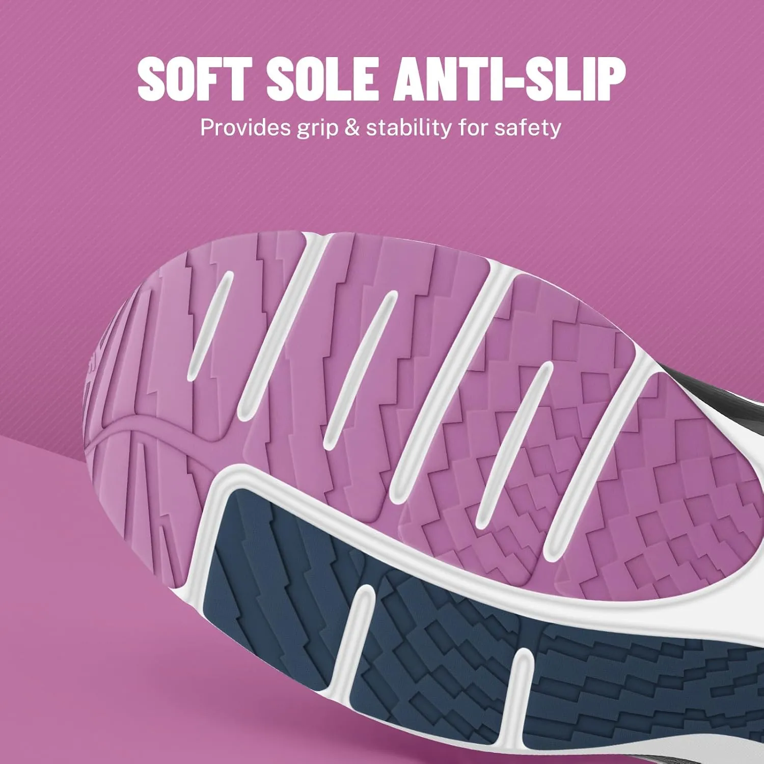 Walking Shoes Women for Plantar Fasciitis, Womens Orthopedic Shoes with Arch Support, Non-Slip Sneaker for Women