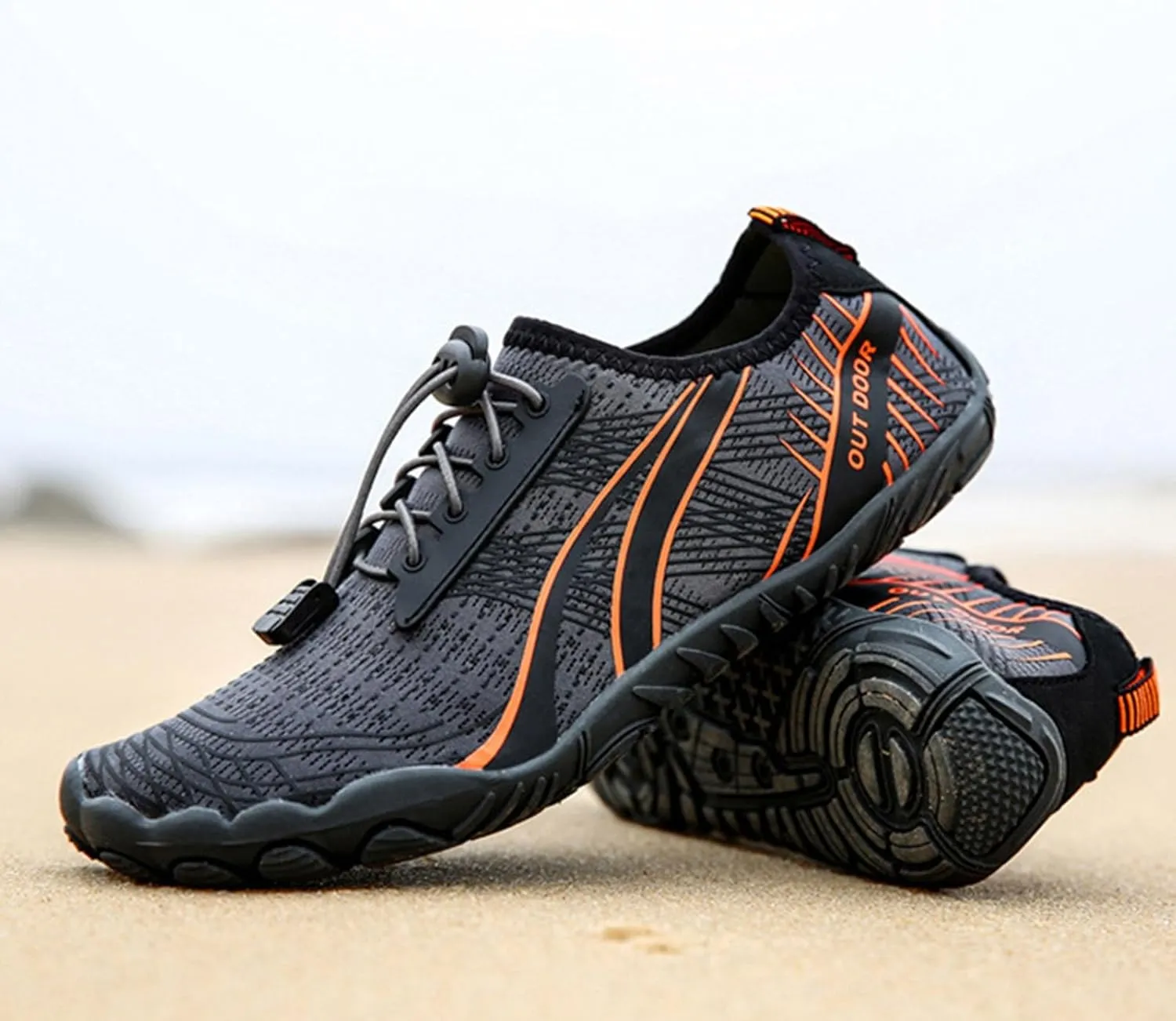 Water Shoes for Women Men Quick Dry Aqua Barefoot Beach Swim Pool Surf Hiking Yoga Lightweight Non Slip Breathable Wide Toe Outdoor Sports
