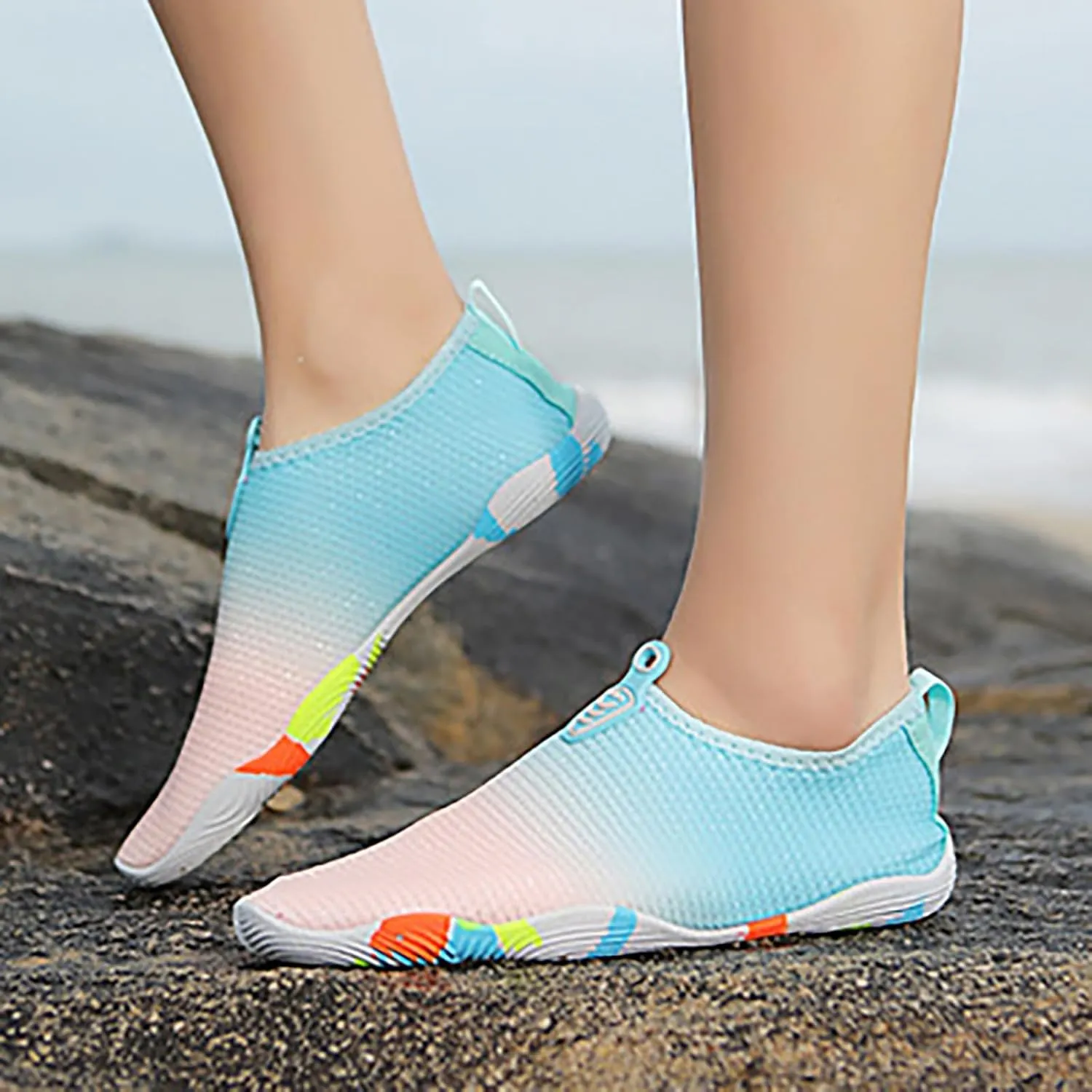 Water Shoes Mens Womens Quick Dry Barefoot Aqua Socks Beach Swim Pool Surf Hiking Kayaking Yoga Outdoor Sports Non Slip Shoes