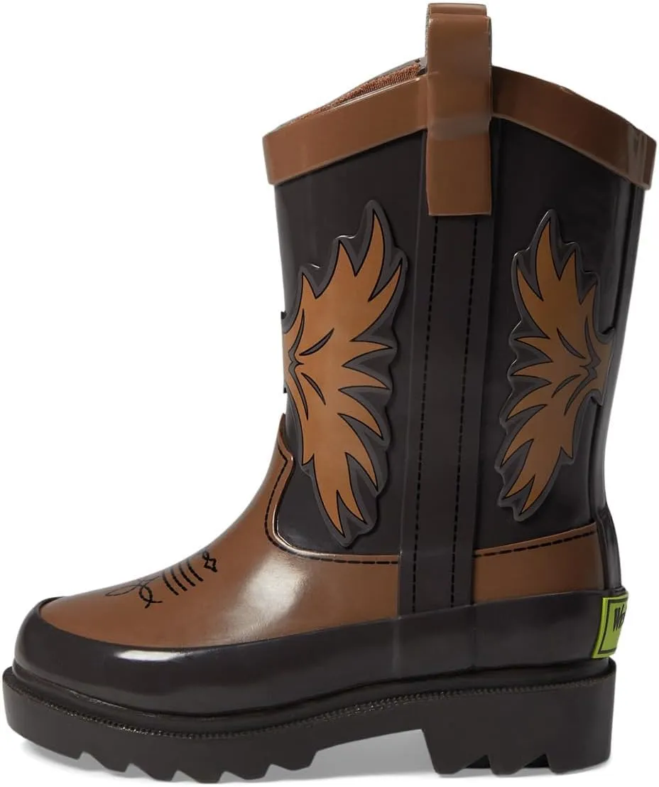 Western Chief Unisex-Child Western Cowboy Rain Boots (Toddler/Little Big Kid)