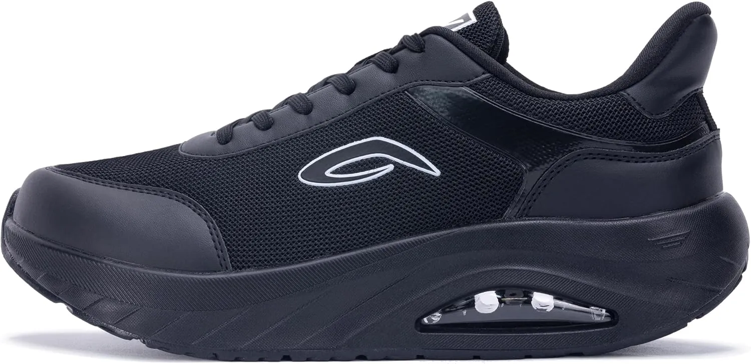Wide Toe Box Sneakers for Men | Arch Support Walking Shoes for Plantar Fasciitis | Orthotic Running Tennis Shoes US 8-13