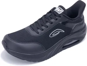 Wide Toe Box Sneakers for Men | Arch Support Walking Shoes for Plantar Fasciitis | Orthotic Running Tennis Shoes US 8-13