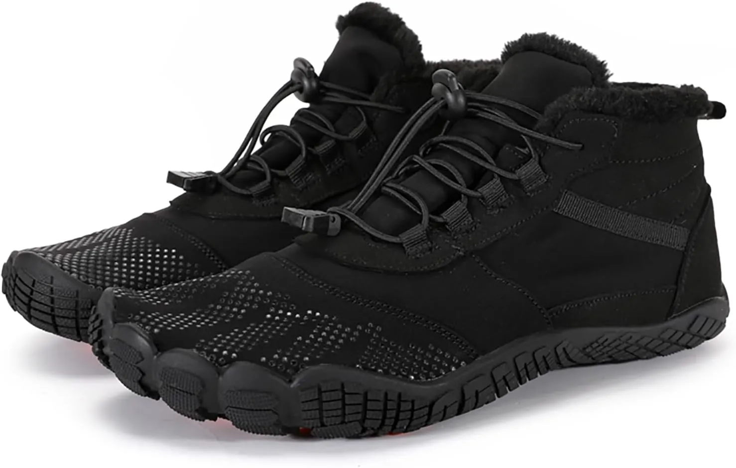 Wide Toe Shoes Men Women Barefoot Warm Winters Minimalist Cross Trainer Casual Hiking Cotton Boots Sneakers