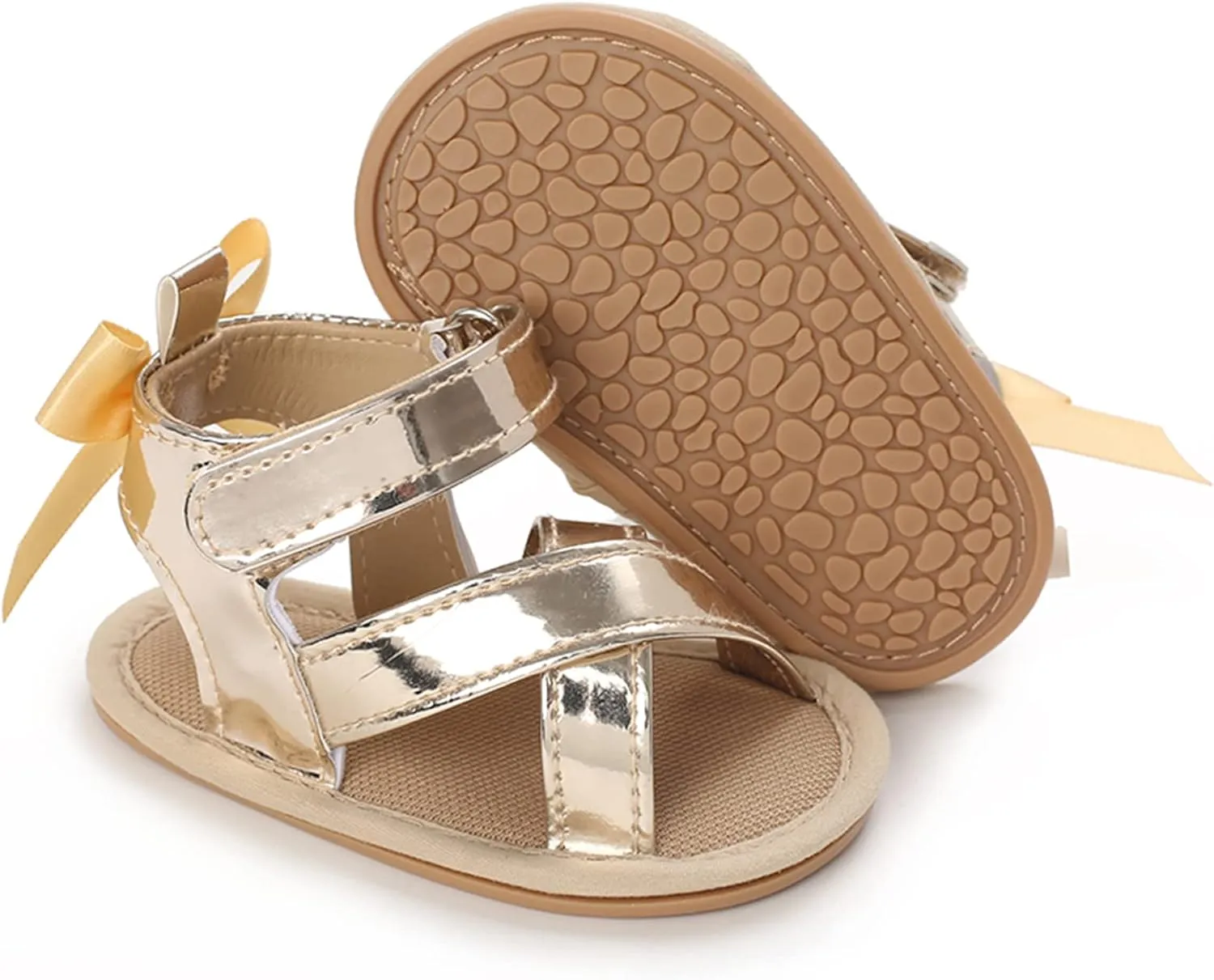 WILLFUN Baby Boys Girls Summer Sandals Closed-Toe Infant Soft Rubber Sole Outdoor Shoes for Toddler First Walkers