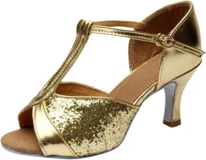 Women Open Toe Heeled Sandals Chunky Block Heel Strappy Ankle Strap Comfortable Shoes