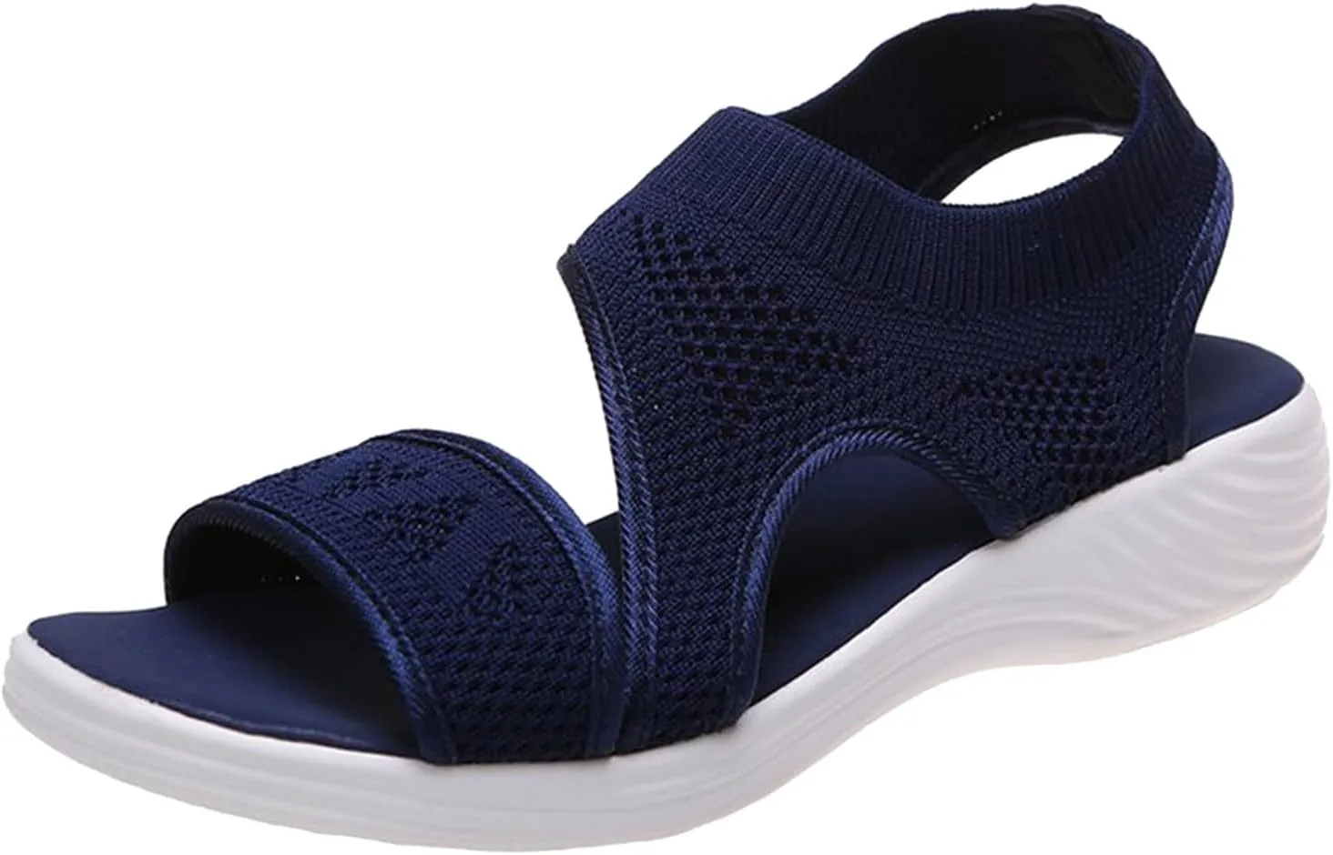Women Sport Sandals Open Toe Walking Sandals Soft Mesh Sneakers Dressy Summer Wide Width Sandals Causal Comfortable Sandals