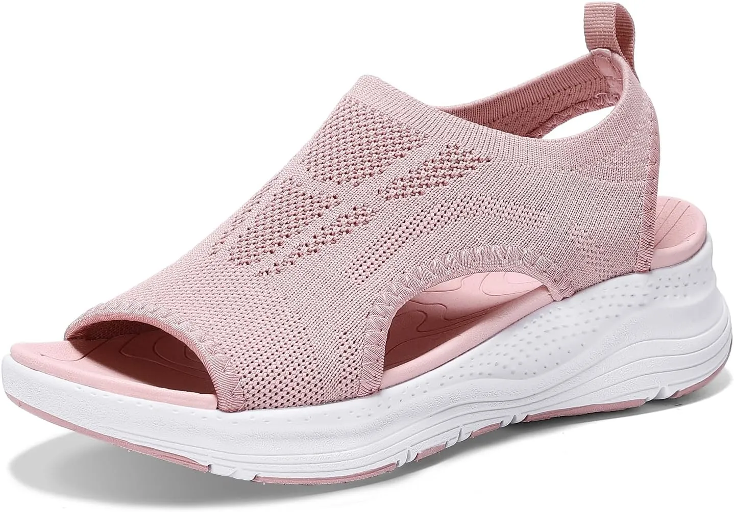 Women Walking Sandals Arch Support Orthotic Comfortable Plantar Fasciitis Non-slip Casual Open Toe Sport Sandals for Athletic Summer Beach