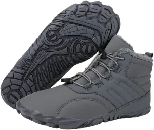 Women Winter Barefoot Shoes Mens Snow Minimalist Zero Drop Boots Wide Toe Box Toes Sneakers Workout Footwear Shoes Boots Unisex