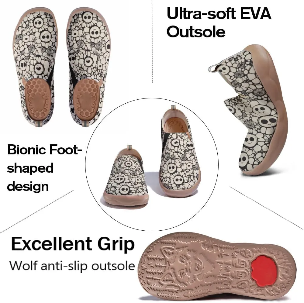 Women's Art Travel Shoes Slip-on Loafers Comfortable, Light and Fashionable Sneakers
