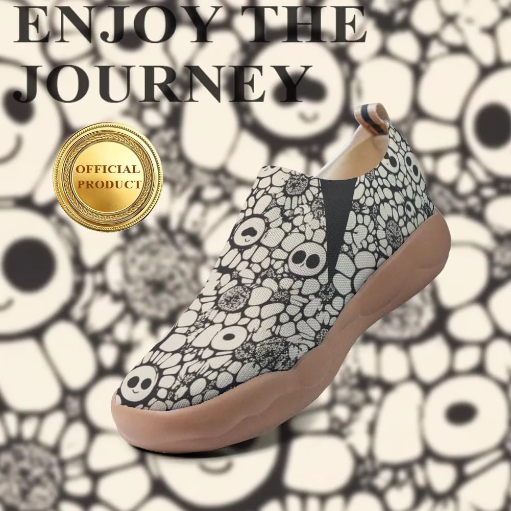 Women's Art Travel Shoes Slip-on Loafers Comfortable, Light and Fashionable Sneakers