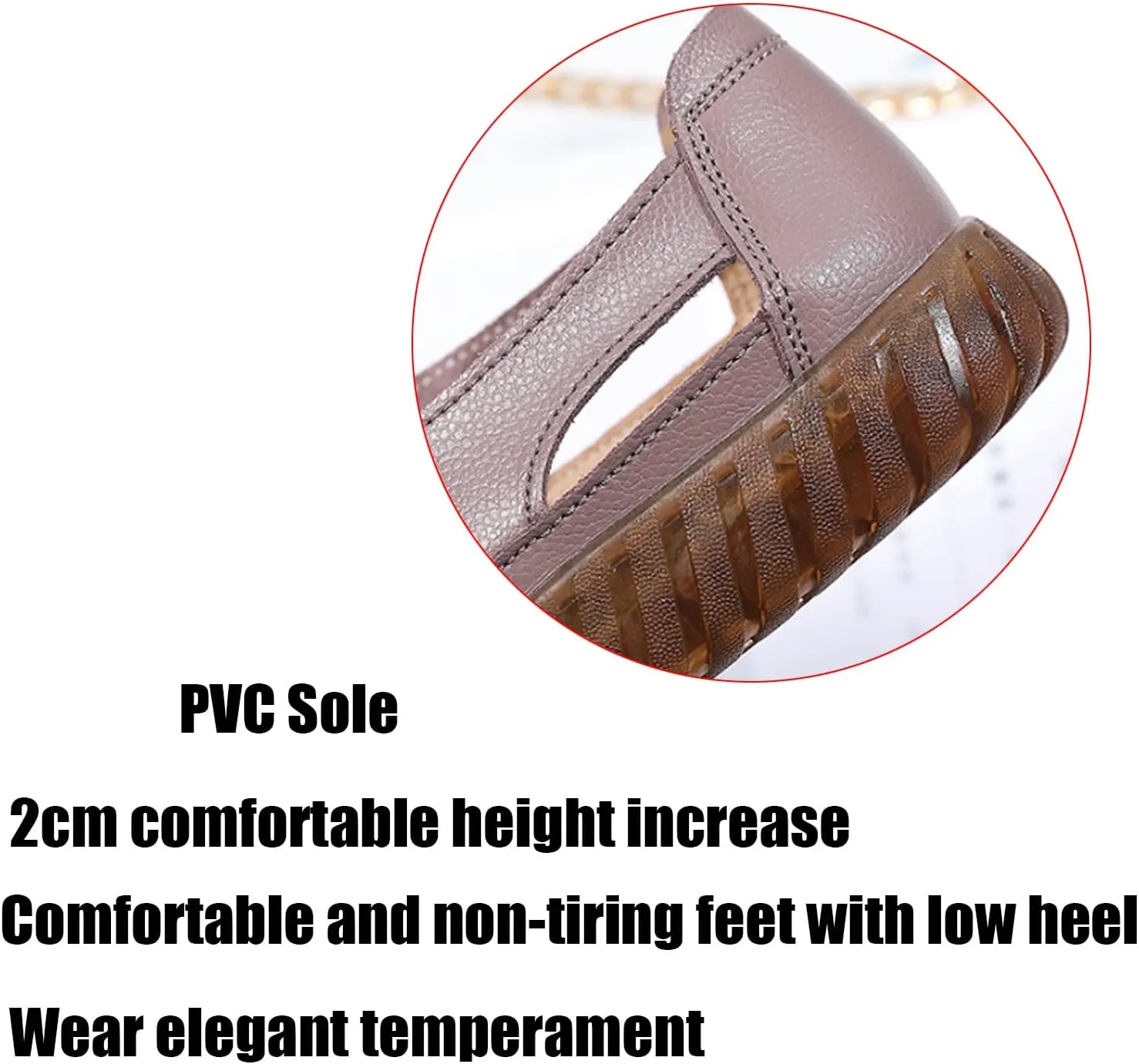 Women's Casual Bohemia Leather Fisherman Sandals,Flat Hollow Closed Toe Mary Jane Sandal,Summer Comfortable Soft Sole Non-Slip Slip On Loafer