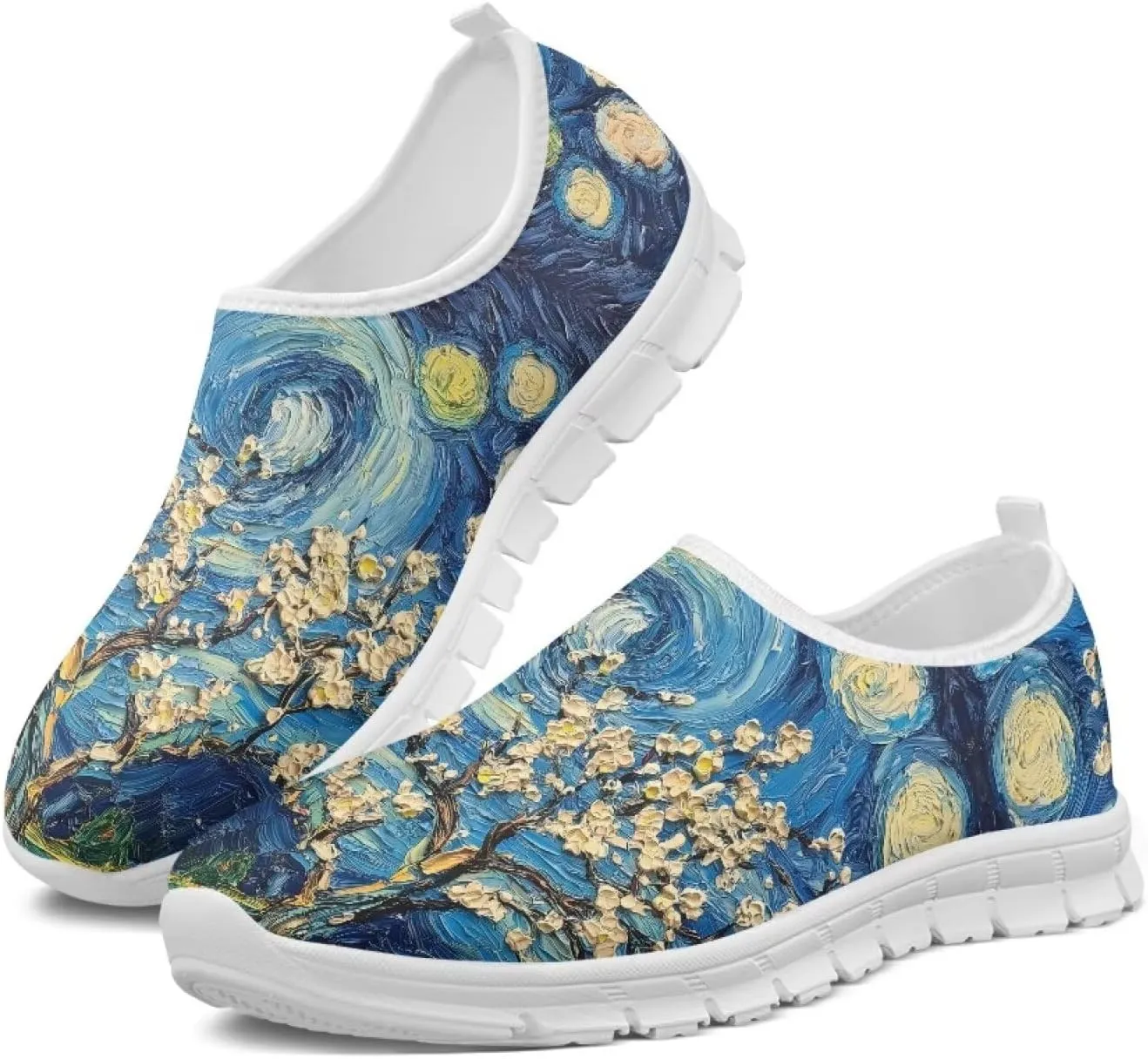 Womens Casual Dress Shoes Comfortable Slip On Sneakers for Women