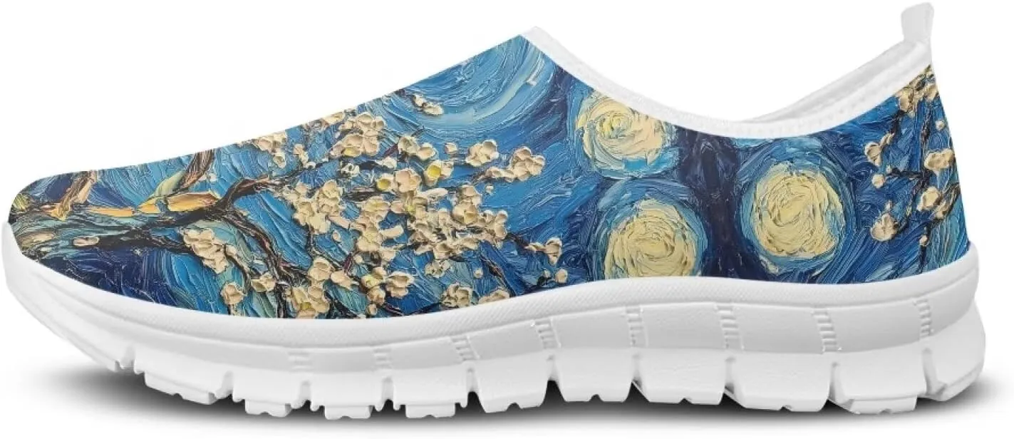 Womens Casual Dress Shoes Comfortable Slip On Sneakers for Women