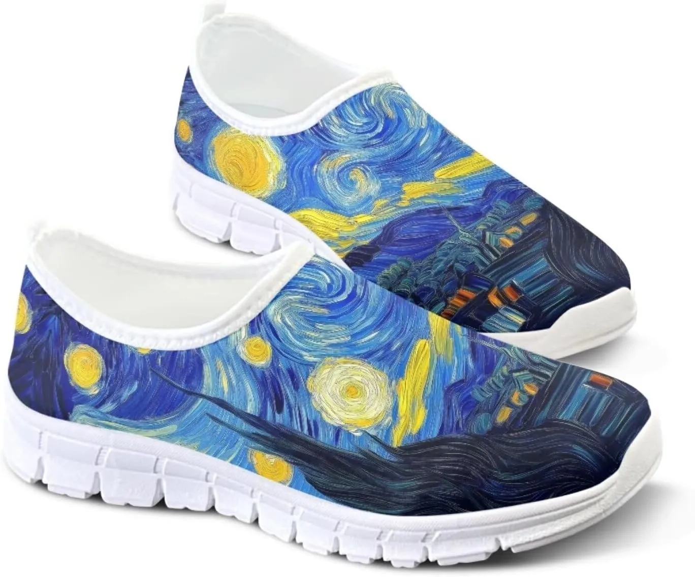 Womens Casual Dress Shoes Comfortable Slip On Sneakers for Women
