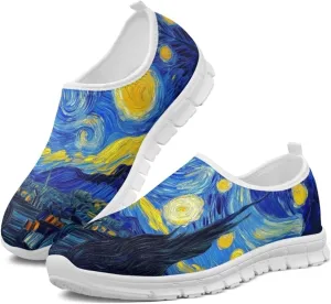 Womens Casual Dress Shoes Comfortable Slip On Sneakers for Women