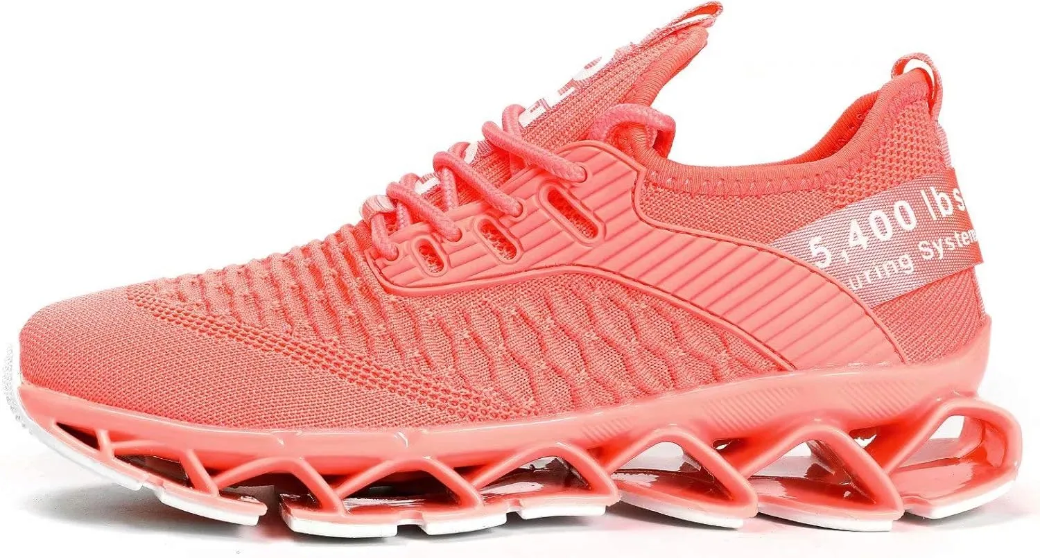 Women's Fashion Sneakers Running Shoes Non Slip Tennis Athletic Walking Blade Gym Sports Shoes