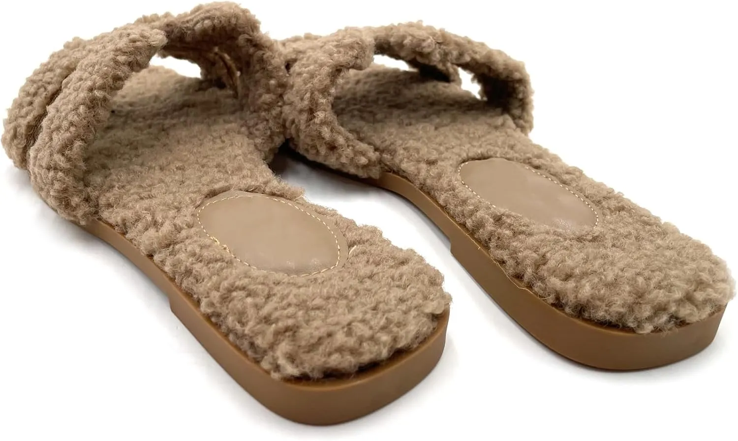 Women's Furry Slippers: Versatile Indoor/Outdoor Slippers with Plush Cotton Upper and Soft Sole - Perfect for Parties, Gatherings, Casual Wear, Vacations, and Beach Days