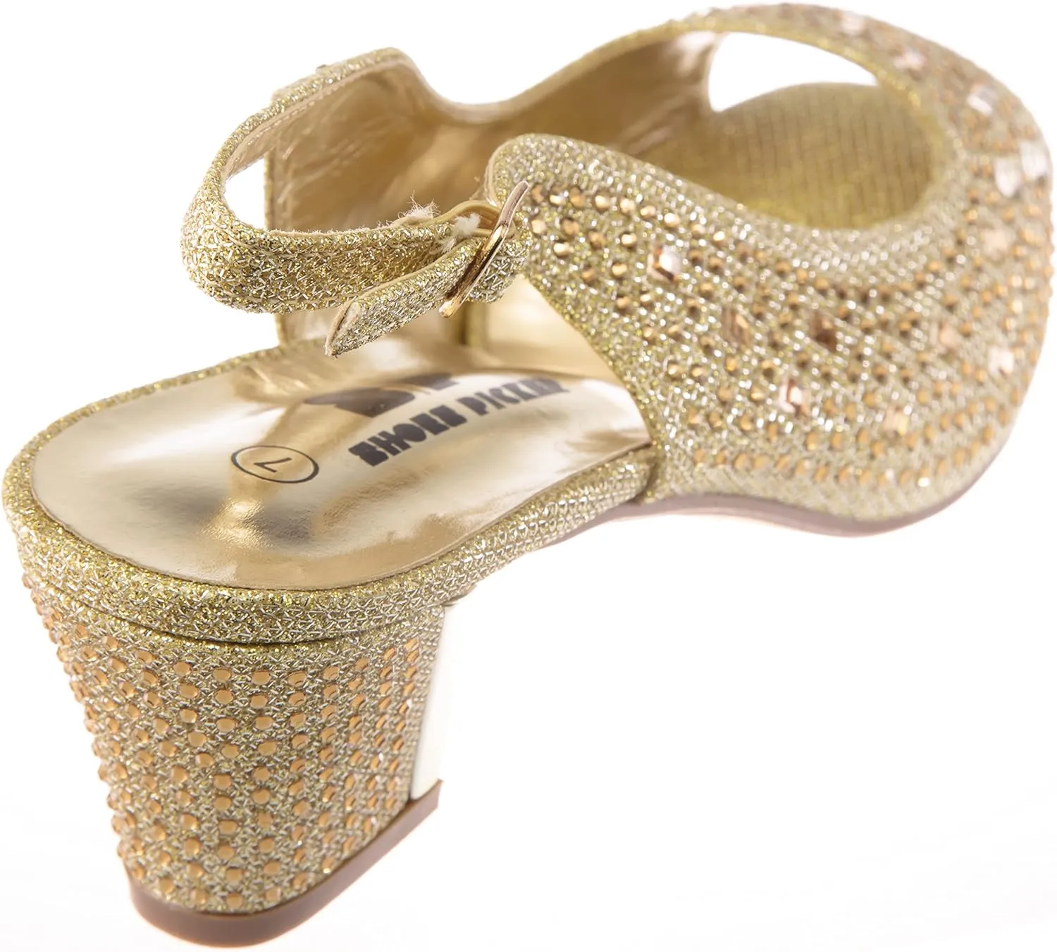 women's Heel Sandals Rhinestone Dress-Shoes lime01