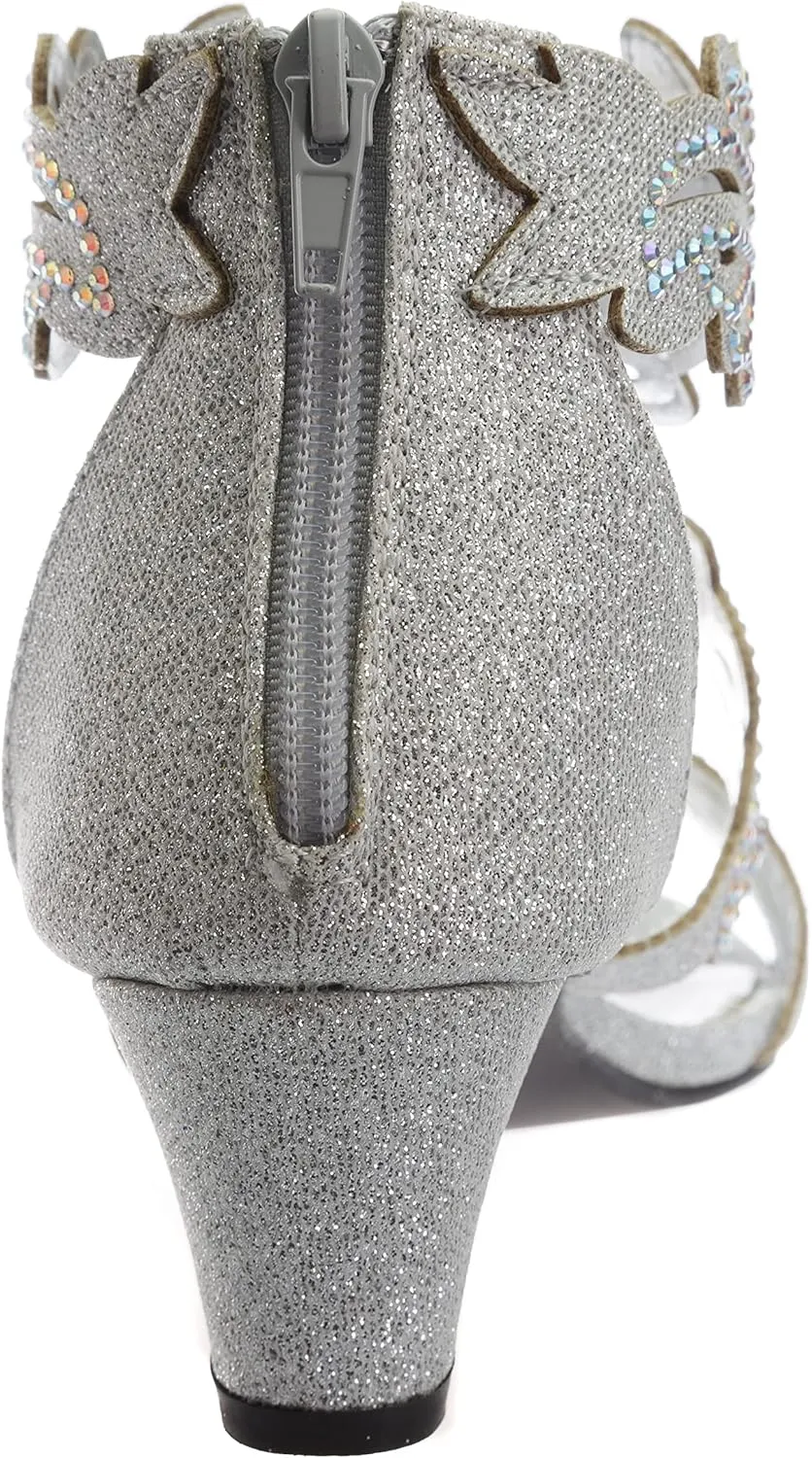womens Heel Sandasl Sparkling Rhinestone Dress-Shoes lime03