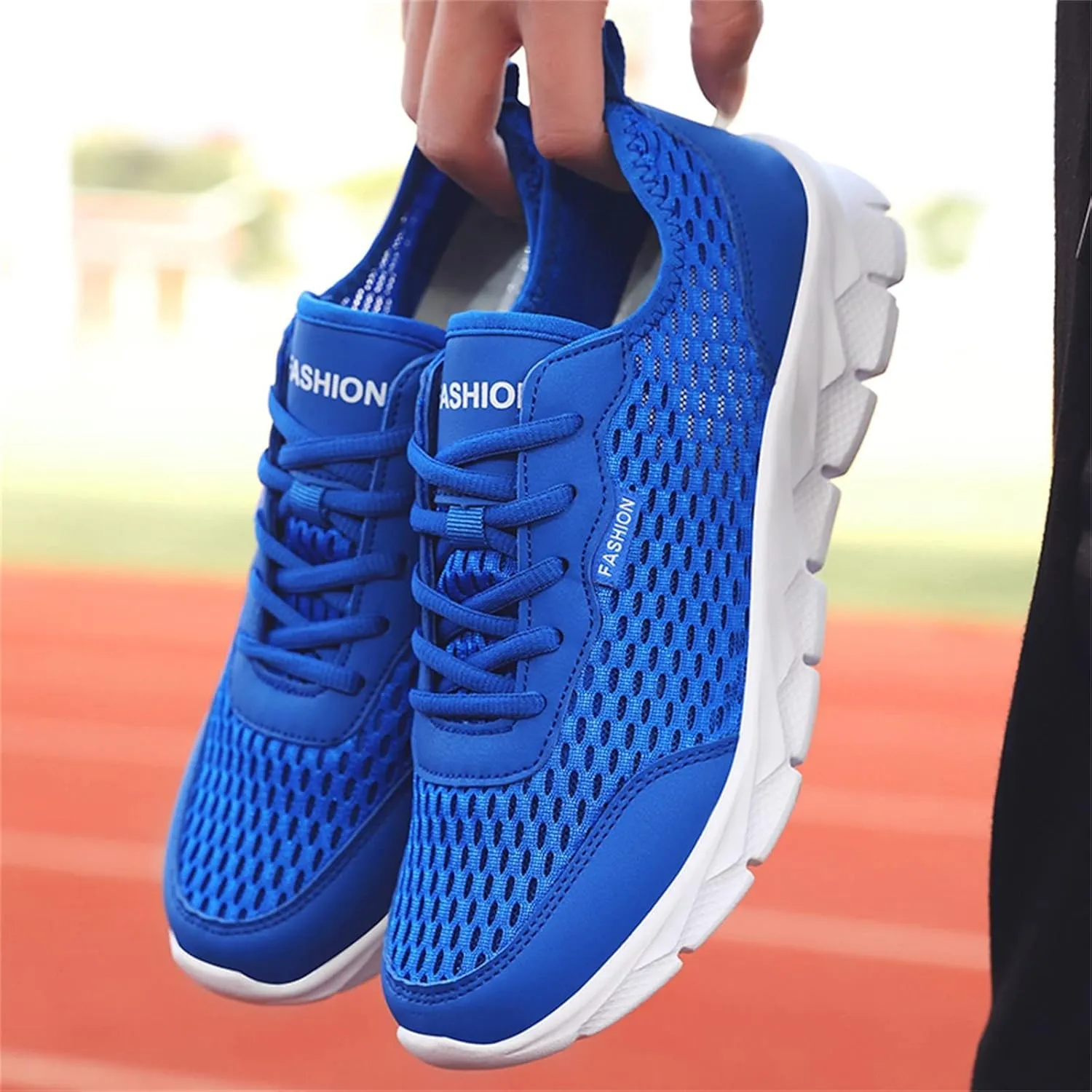 Women's Lace Up Walking Shoes Running Comfortable Tennis Womens Tennis Shoes Mesh Men Shoes Casual White Platform Sneakers Waterproof Tennis Shoe Cross Trainer Shoe