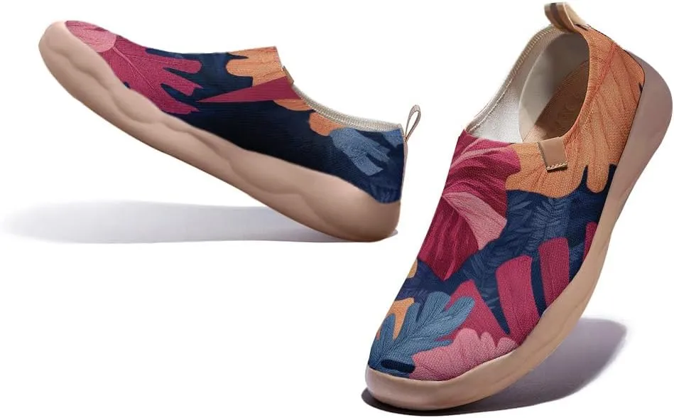 Women's Light Sneakers in Fairy Tale Series Slip-on Travel Shoes for Comfortable Walking and Casual Style