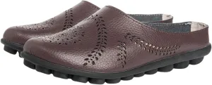 Womens Mules Slippers Summer Casual Sandals Shoes Hollow Slip Clogs Close Toe Breathable Slip On Flat Loafers Outdoor Comfortable Dressy Bohemian Platform Slipper Work Office Fashion Shoes