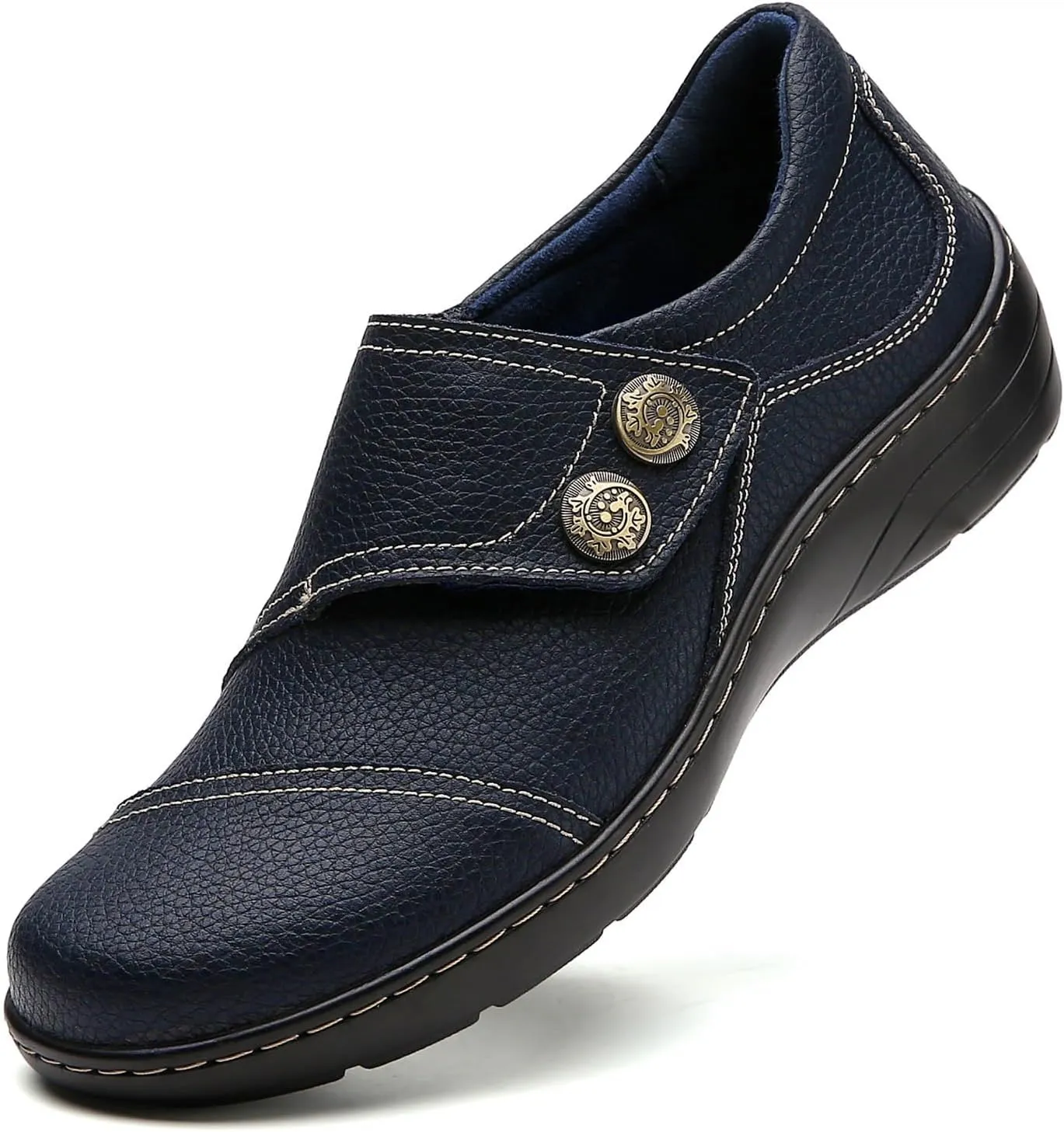 Women's Penny Loafers & Slip-ons Shoes Ladies Business Dressy Casual Flats Leather Driving Moccasins Comfortable Work Walking Shoes