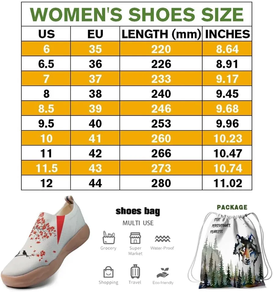 Women's Retro Loafers Slip-On Sneakers Casual Comfort Walking Shoes