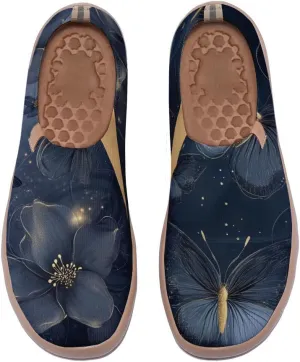 Women's Retro Loafers Slip-On Sneakers Casual Comfort Walking Shoes