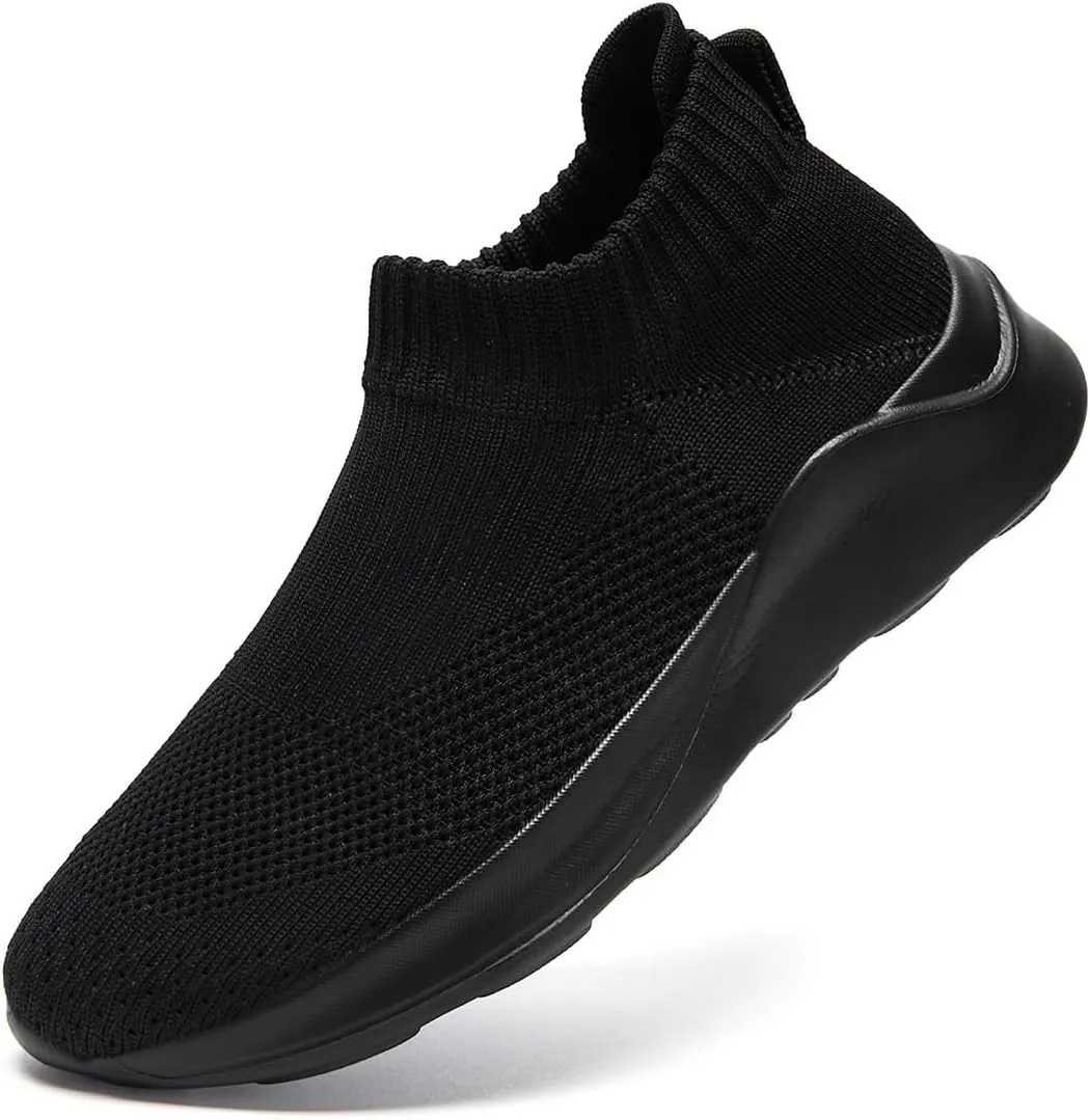 Women's Slip On Walking Shoes Lightweight Breathable Comfortable Tennis Sneakers for Workout Gym Cross Training Casual Platform Fashion Sneaker