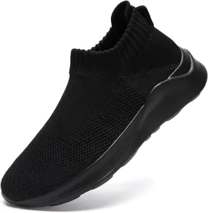 Women's Slip On Walking Shoes Lightweight Breathable Comfortable Tennis Sneakers for Workout Gym Cross Training Casual Platform Fashion Sneaker