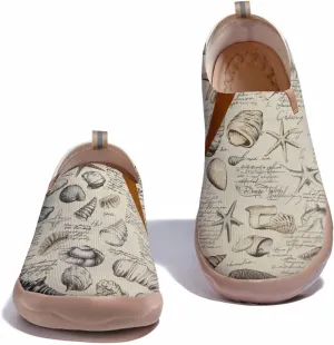 Women's Sneakers Lightweight Knitted Slip On Art Shoes Casual Travel Walking Loafers