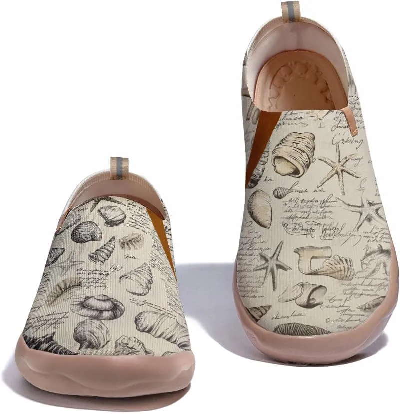 Women's Sneakers Lightweight Knitted Slip On Art Shoes Casual Travel Walking Loafers