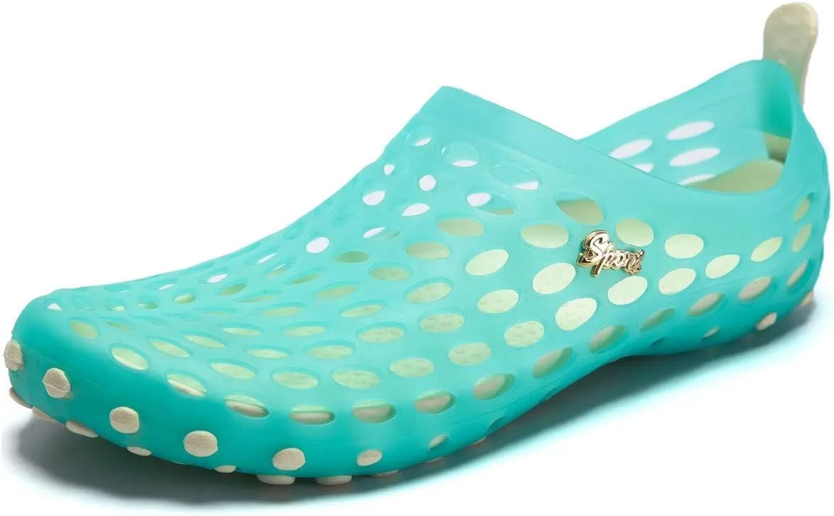 Women's Soft Beach Sandals Pull-On Aerobic Water Shoes