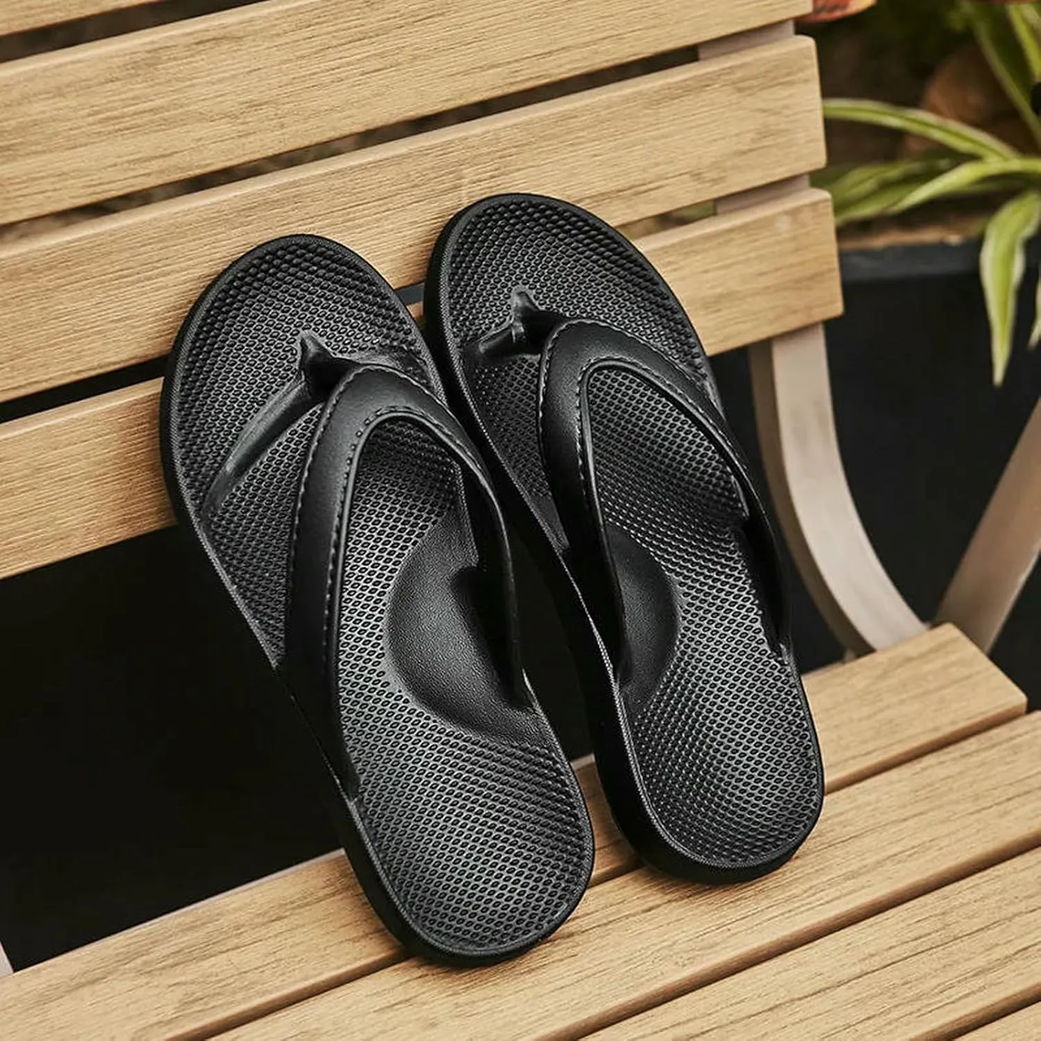 Women'S Summer Cool Flip Flops Outdoor Beach Soft-Soled Non-Slip Casual Women'S Slippers Flat Sandals