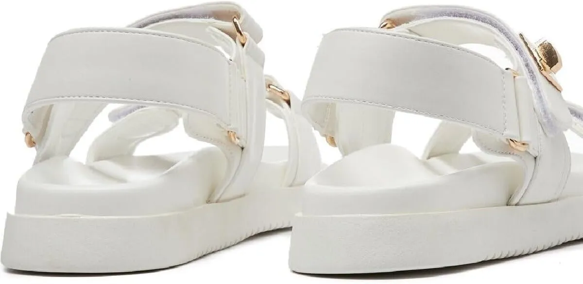Womens Summer Sandals Casual Adjustable Arch Support Comfortable Thick Sole Flat Sandals