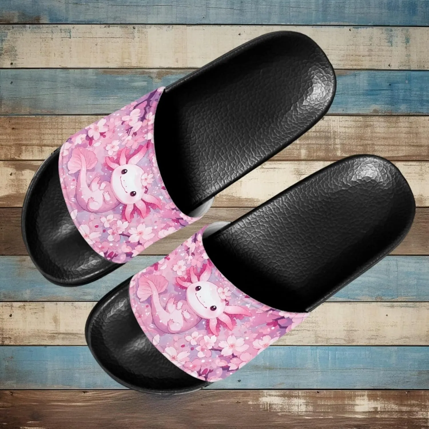 Women's Summer Slippers Casual Lightweight Flat Sandals Beach Comfortable Non Slip Shoes Summer Open Toe Sandals