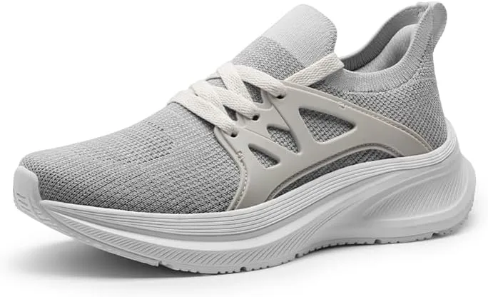 Women's Walking Comfortable Slip-On Shoes Running Tennis Athletic Gym Workout Cross Training Sneakers