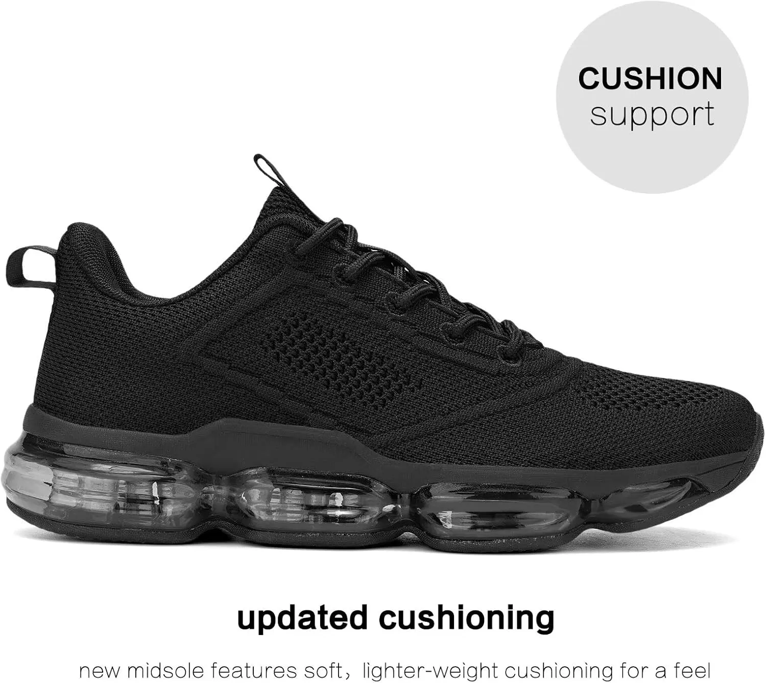 Womens Walking Running Shoes Air Cushion Basketball Sneakers Fashion Tennis Breathable Sport Gym Fitness Cross Trainers Shoes