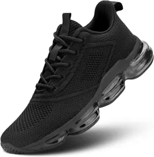 Womens Walking Running Shoes Air Cushion Basketball Sneakers Fashion Tennis Breathable Sport Gym Fitness Cross Trainers Shoes