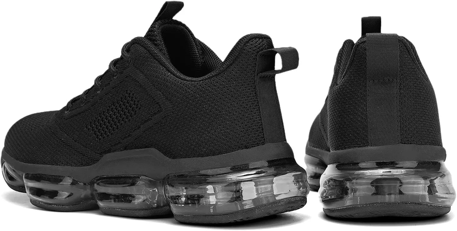 Womens Walking Running Shoes Air Cushion Basketball Sneakers Fashion Tennis Breathable Sport Gym Fitness Cross Trainers Shoes