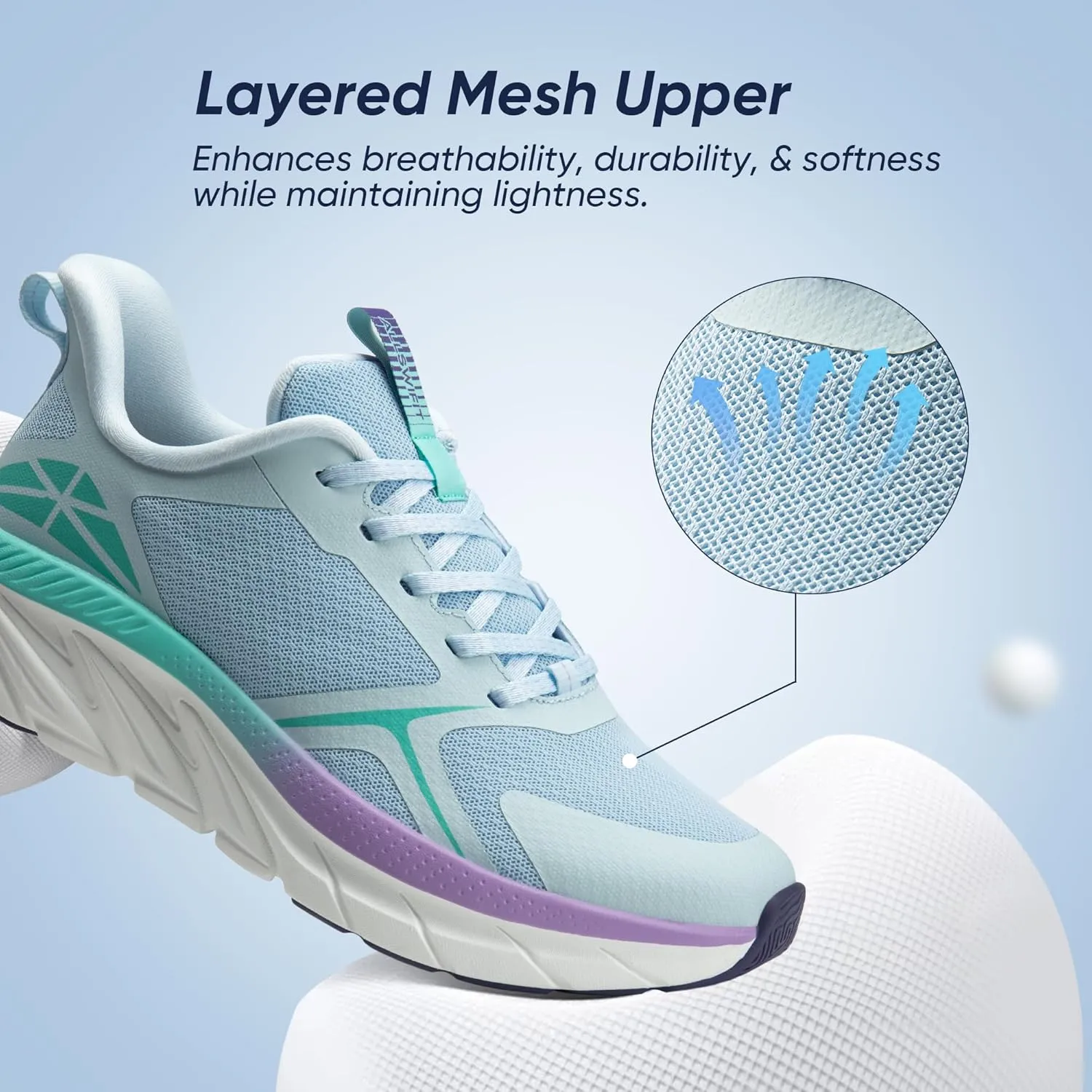 Women's Walking Shoes Comfortable ActiveEase Running Tennis Athletic Gym Workout Cross Training Sneakers