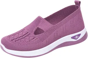 Women's Walking Shoes Orthotic Walking Sneakers Wide Width Non-Slip Sneakers Adjustable Breathable Platform Mesh Sandals