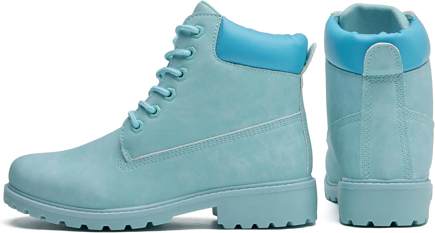 Women's Work Boots Hiking - Waterproof Outdoor Construction Motorcycle Combat