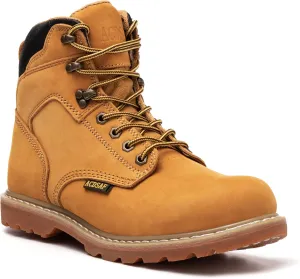 Work Boots for Men Waterproof Comfortable Anti-Fatigue Soft Toe Working Shoes Slip Resistant Construction Safety Work Boots