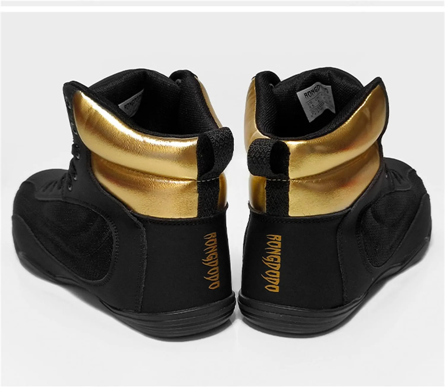 Wrestling Footwear, Pro Boxing Shoes for Men, Breathable MMA Footwear Anti-Slip Durable Sole