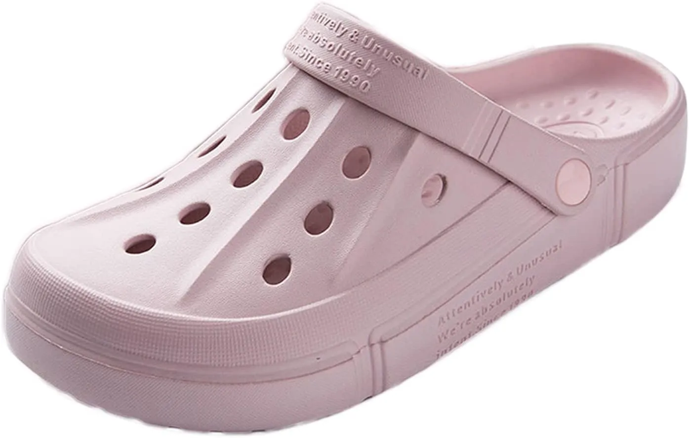 XIANV Men Women Clogs Garden Shoes Mesh Slippers Sandals Lightweight Slip On Mules Outdoor Walking Slippers Unisex Summer Beach Shoes