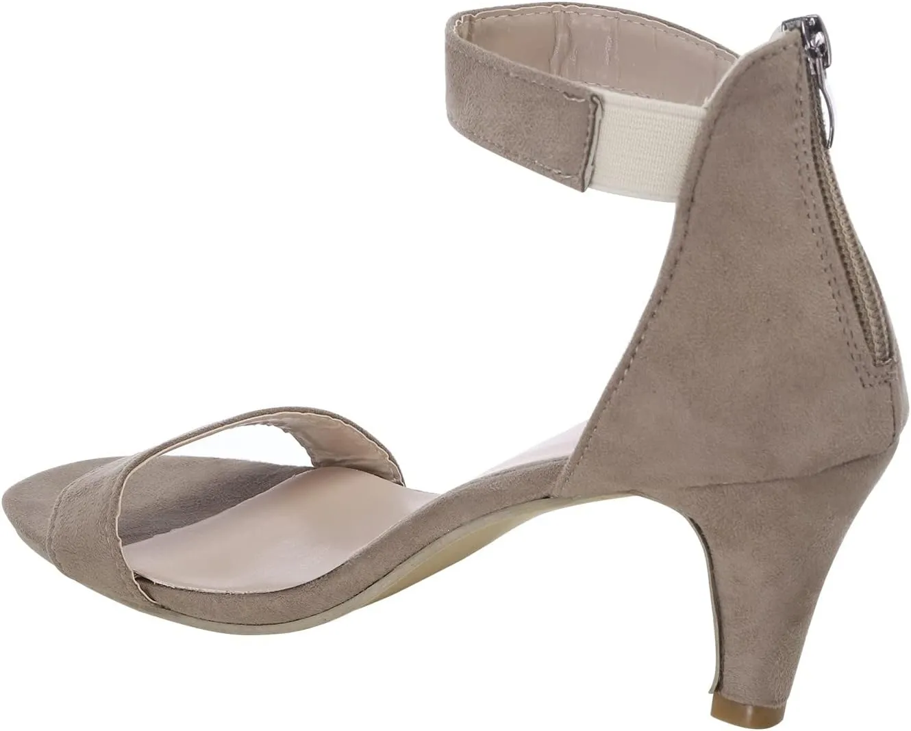 Yanzhenglip Sandals Women Fashion Heels, Women'S Sexy High Heel Sandals Open Toe Pointed Party Sandals, Summer Dressy Low Heel Sandals Hollowed Out Comfortable